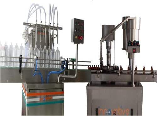 Stainless Steel Bottle Filling Capping Machine