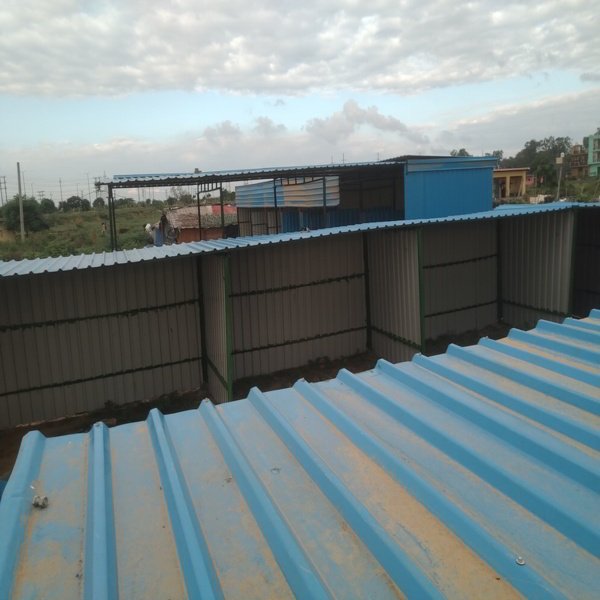 ALL MS Pipe Tin Shed Best Price In Delhi India